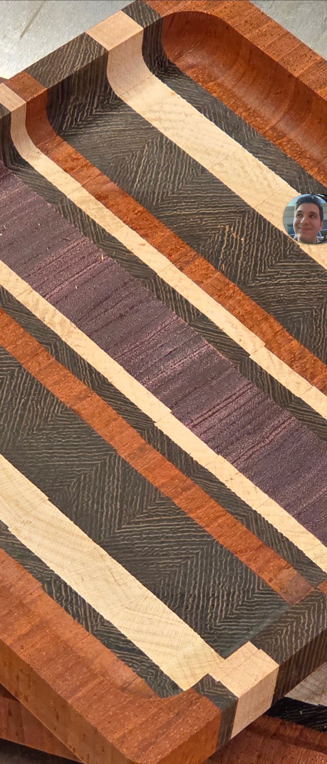 Tyr: 7x7  End Grain Catch-all Tray