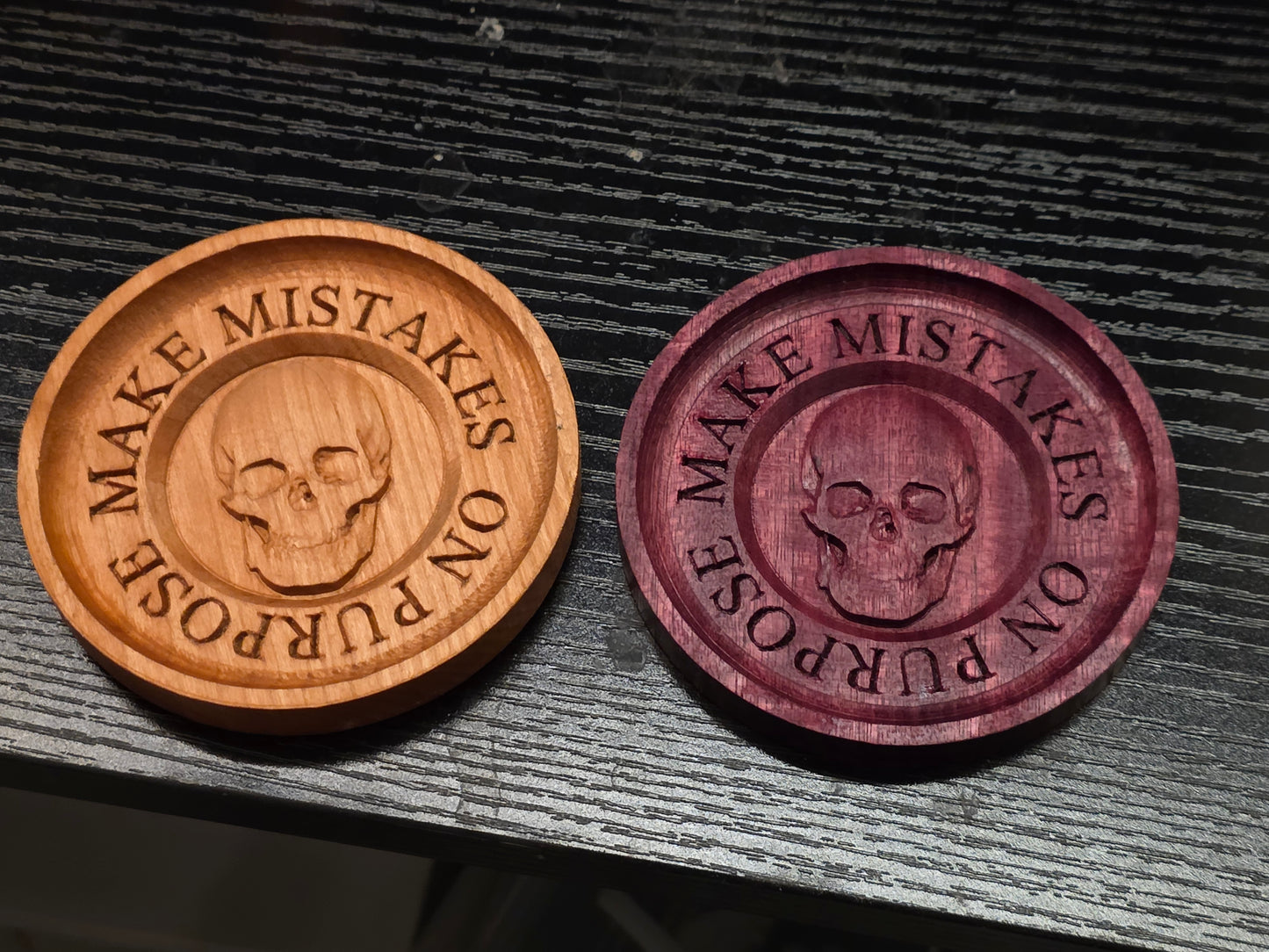 Coaster (2 pack) - Make Mistakes On Purpose
