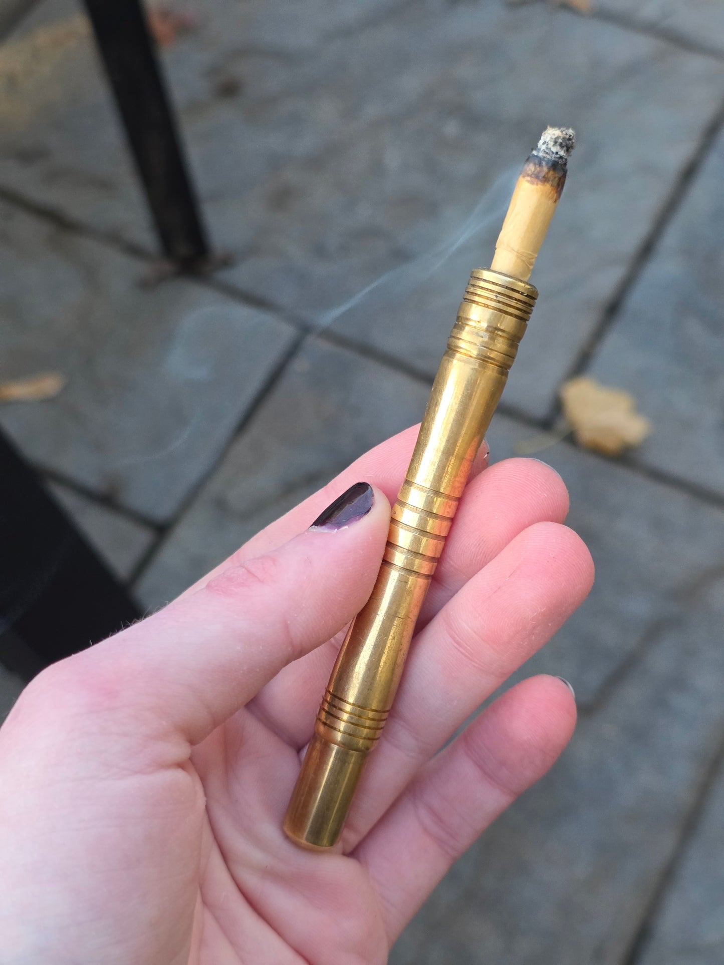 BRUNT - The Original Brass Blunt - One Hitter Pipe