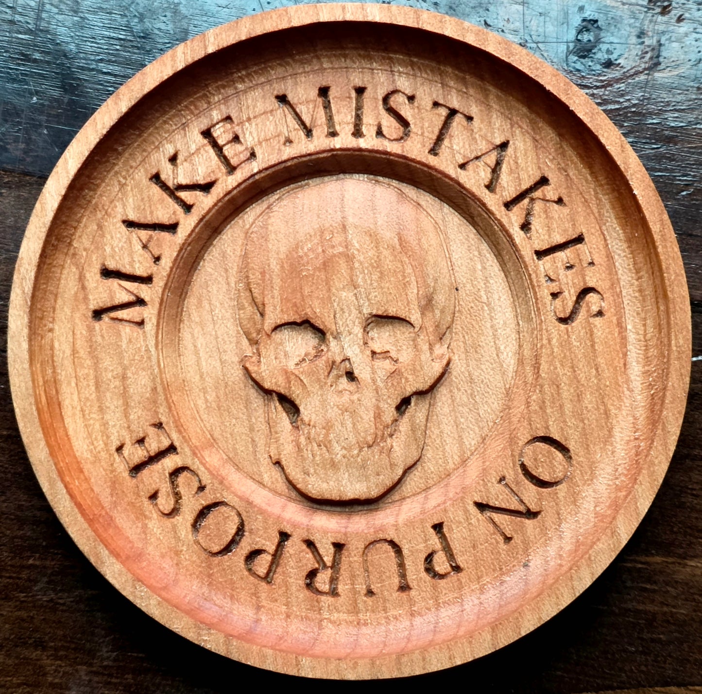 Coaster (2 pack) - Make Mistakes On Purpose